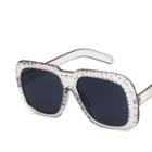 Retro Embellished Star Square Sunglasses / Eyeglasses