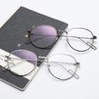 Metal-frame Round Lens Glasses