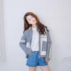 Striped Long-sleeve Jacket