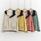 Hooded Zip Jacket / Cat Tie Shirt