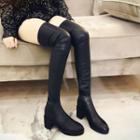 Ruched Over-the-knee Boots