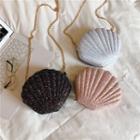 Sequin Seashell Crossbody Bag