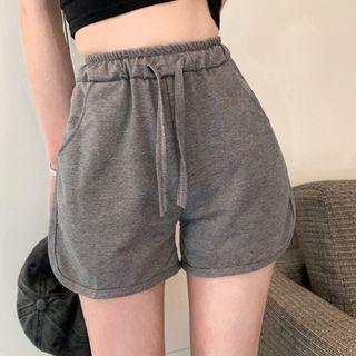 High Waist Piped Shorts