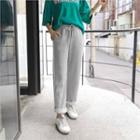 Contrast-trim Colored Sweatpants
