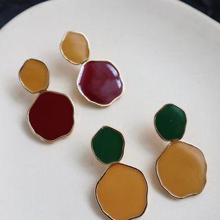 Irregular Glaze Dangle Earring