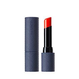 The Saem - Kissholic Lipstick Leather Glow #or01 Suuny Side Up 3.8g