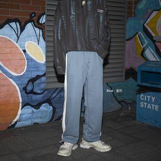 Lettering Drawcord Sweatpants