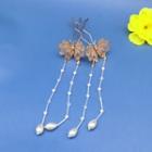 Butterfly Faux Pearl Hair Stick / Set