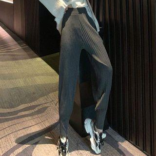 High-waist Pleated Harem Pants