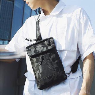 Zip-detail Sling Bag