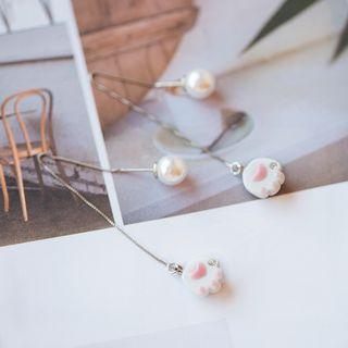 Paw Threader Earrings