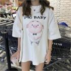 Pig Print T-shirt
