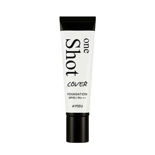 Apieu - One Shot Cover Foundation Spf40 Pa+++ (#21 Light Beige) 30ml