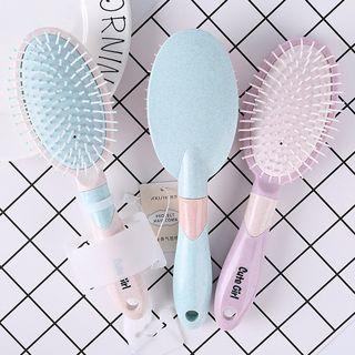 Colour Block Hair Brush Random Color - One Size