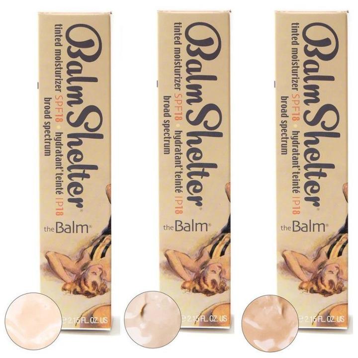 Thebalm - Balmshelter Tinted Moisturizer Spf 18 64ml - 3 Types