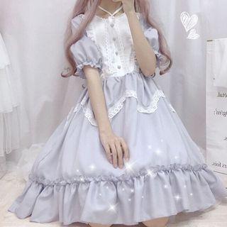 Short-sleeve Long-sleeve Lolita A-line Dress