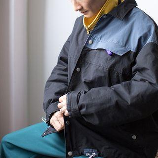 Color-block Oversize Jacket