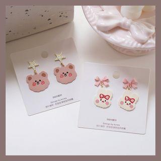 Animal Drop Earring / Clip-on Earring