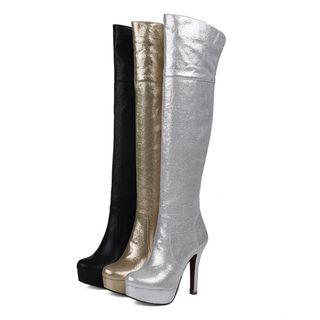 Platform High Heel Over-the-knee Boots