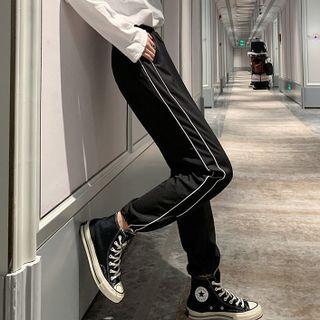 Striped Cropped Harem Pants (various Designs)