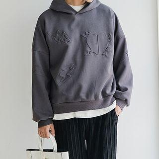Loose Plain Hoodie
