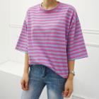Stripe Loose-fit T-shirt