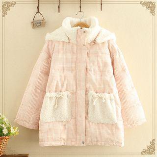 Gingham Padded Coat