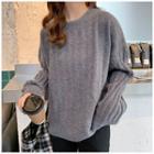 Round-neck Oversize Sweater