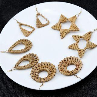 Rattan Dangle Earring (various Designs)