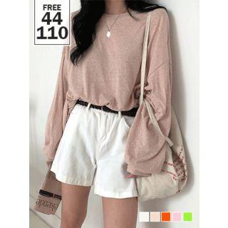 Fits All Dip-back Neon-color Summer Pullover
