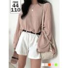 Fits All Dip-back Neon-color Summer Pullover