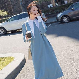 Collared Midi Pullover Dress
