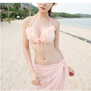 Set: Frilled Bikini + Cover