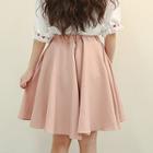 Colored Flare Skirt