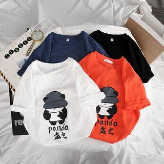 Oversized Short Sleeve Printed T-shirt