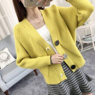 Ribbed Batwing Cardigan
