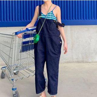 Jumper Jeans / Striped Henley Camisole Top
