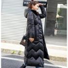 Hooded Midi Padded Coat