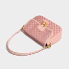 Check Shoulder Bag Light Pink - One Size