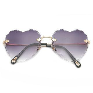 Wavy Heart Shape Sunglasses
