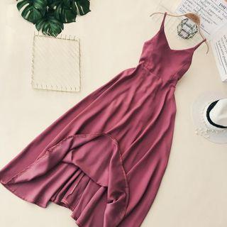 Spaghetti Strap Maxi Beach Dress