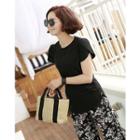 Petal-sleeve M Lange T-shirt