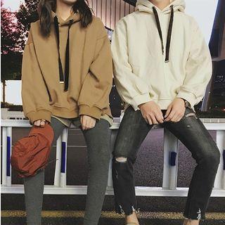Couple Matching Zip-side Hoodie