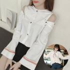 Long Sleeve Transformable Buckle Shirt