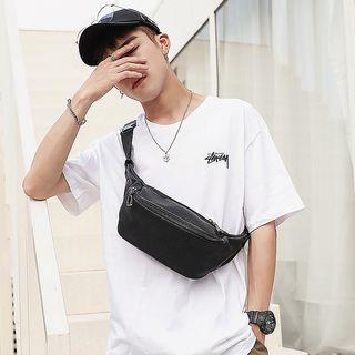 Crinkle Crossbody Bag As Shown In Figure - One Size