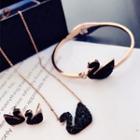 Swarovski Element Earrings / Studs / Necklace / Bangle