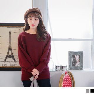 Puff Sleeve Loose-fit Top