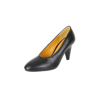 Almond-toe Cone-heel Pumps