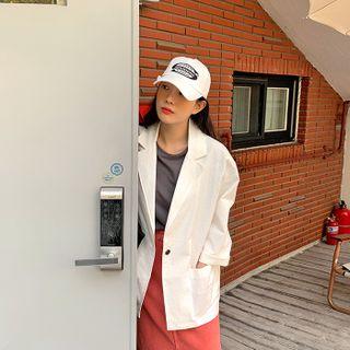 One-button Loose Blazer