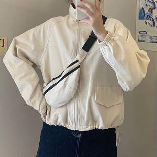 Set: Zip-up Jacket + Sling Bag